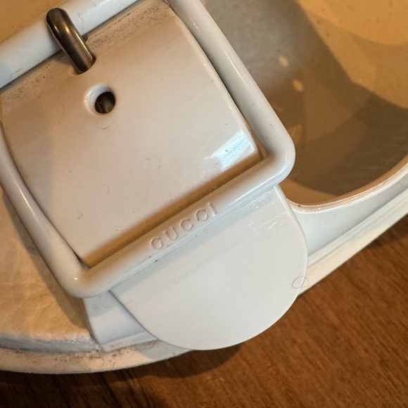 Gucci double G rubber sandals size 36 - Picture 6 of 7